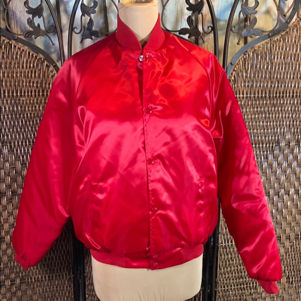 Vintage Lee Western Satin Snap Front Jacket Size M